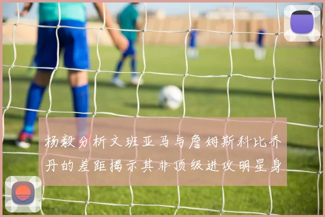杨毅分析文班亚马与詹姆斯科比乔丹的差距揭示其非顶级进攻明星身份